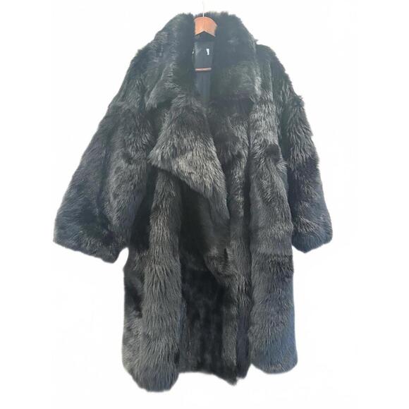 Michael Kors Collection Genuine Lamb Shearling Shawl Collar Coat NWOT - Picture 2 of 15